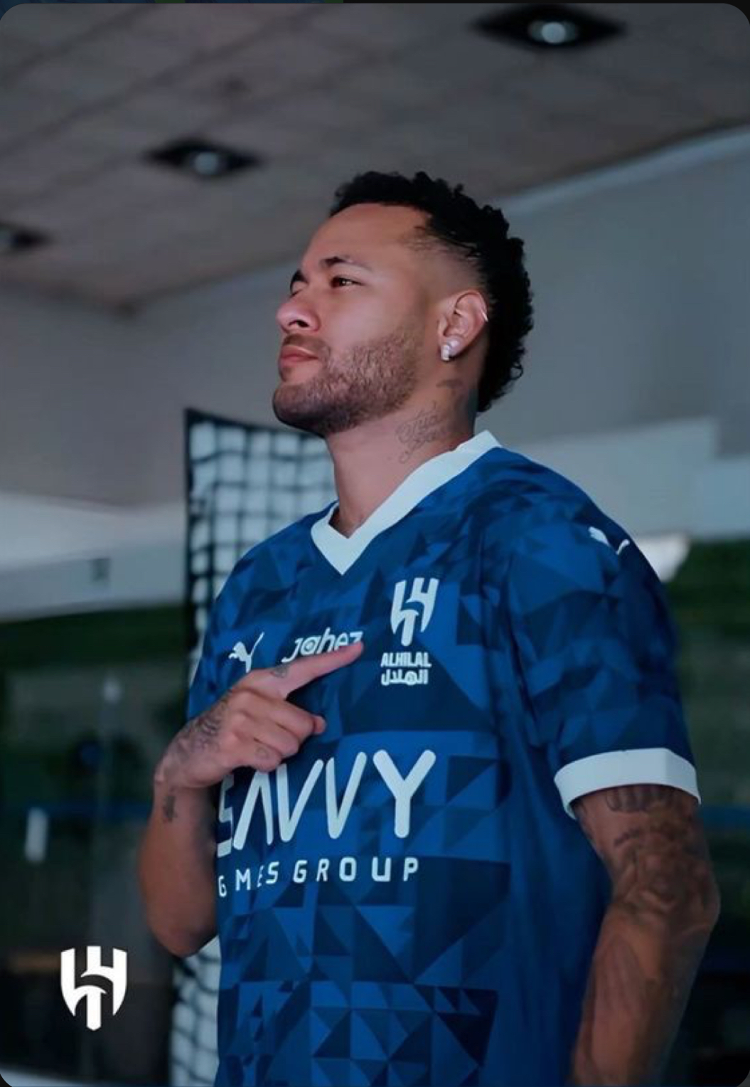 تيشيرت نادي الهلال الاول 24\25